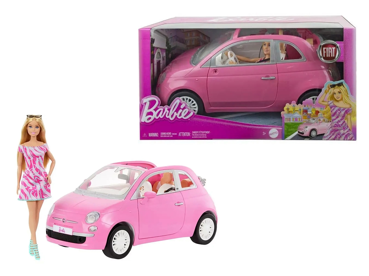 BARBIE DOLL AND VEHICLE HRG59