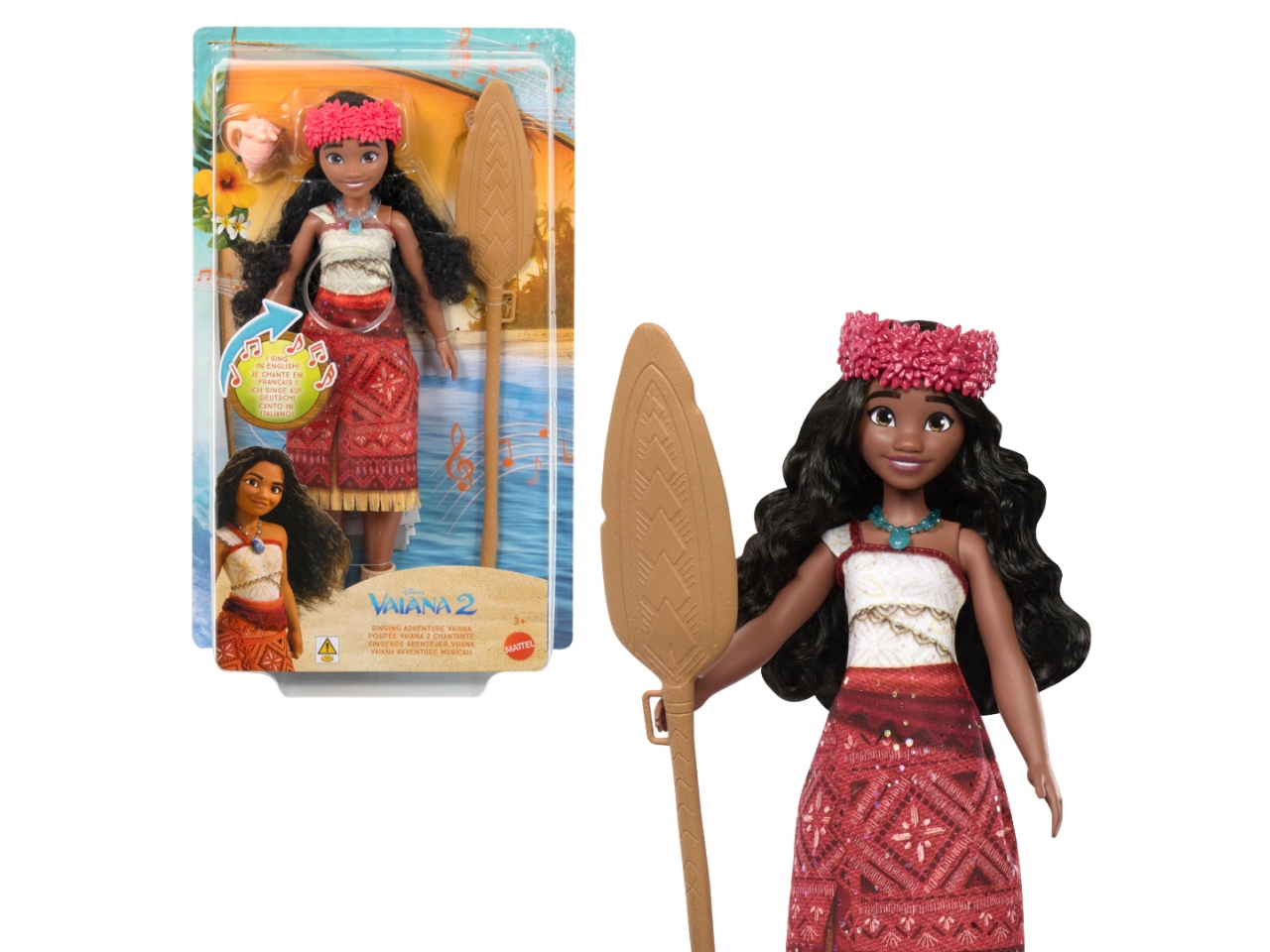 DISNEY VAIANA DOLL CANTANTE JBT61-0
