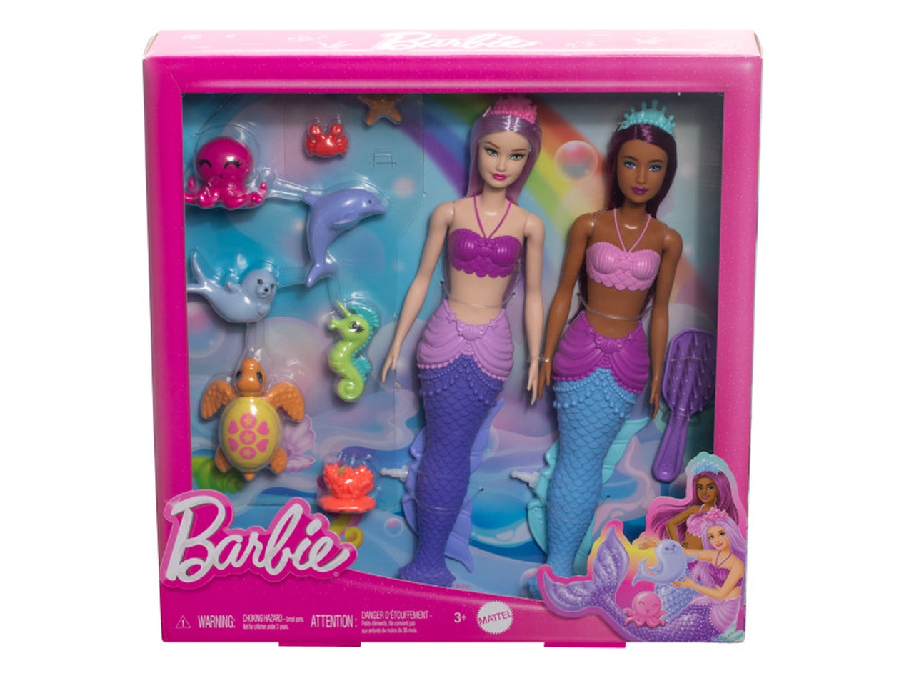 BARBIE MERMAID DOLL 2 PACK HRG71