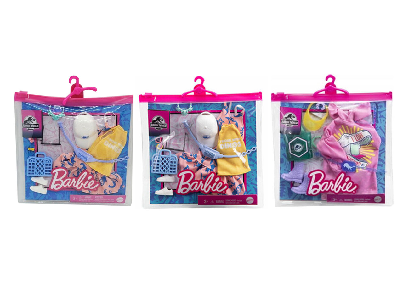 BARBIE FASHION JURASSIC DRESS GRD63