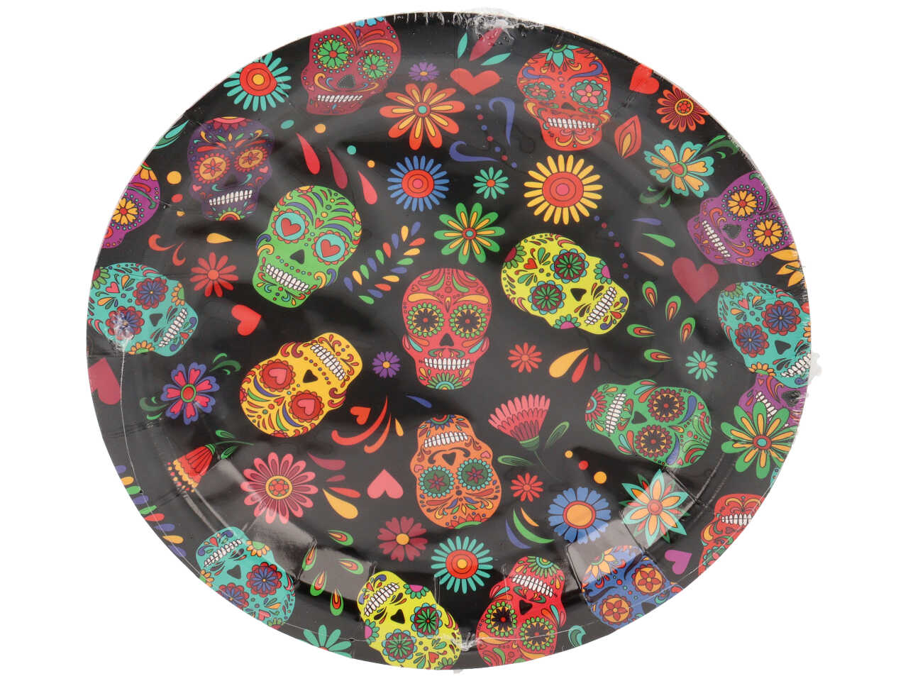 PIATTO 23CM MORTE MESSICANA 6PZ 79.829