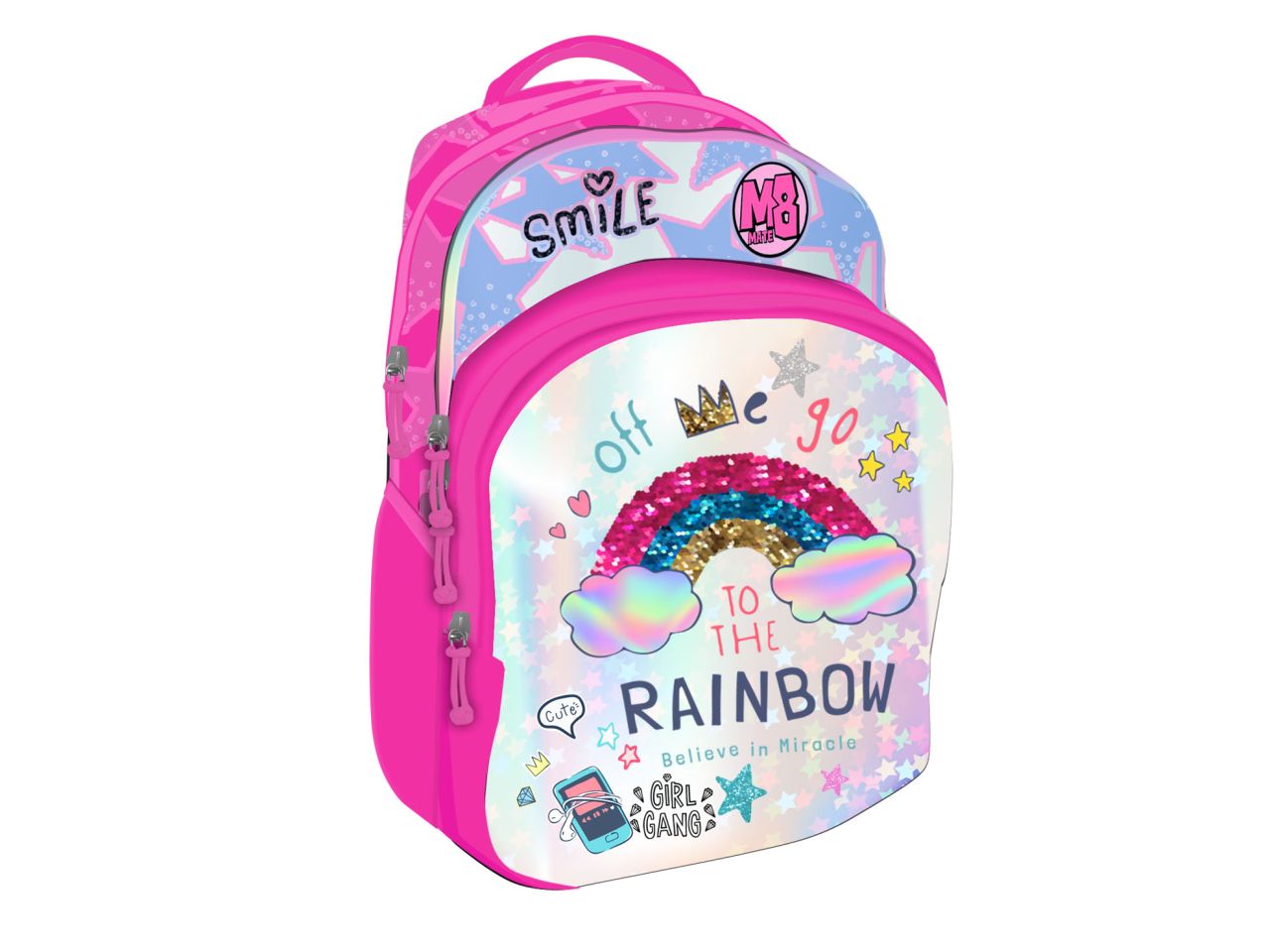 M8 GIRL ZAINO TEEN 1629S2343 M8 GIRL ZAINO TEEN 1629S2343