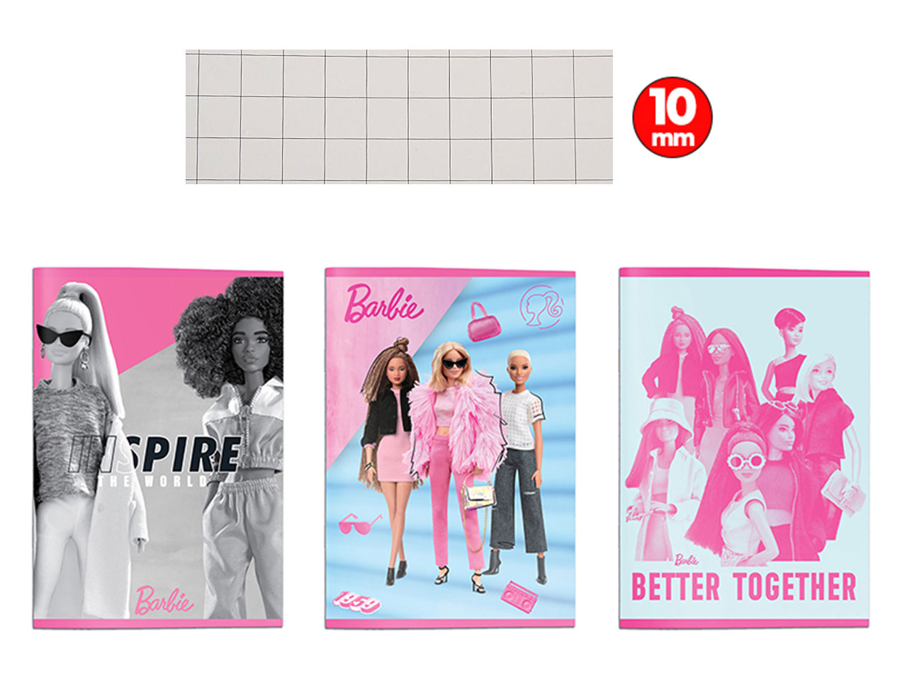 BARBIE MAXI QUADERNO10M 12PZ 570350M10