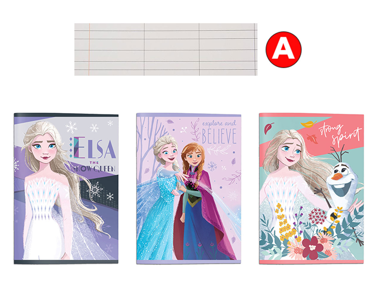 FROZEN MAXI QUADERNO A 12PZ 564586A
