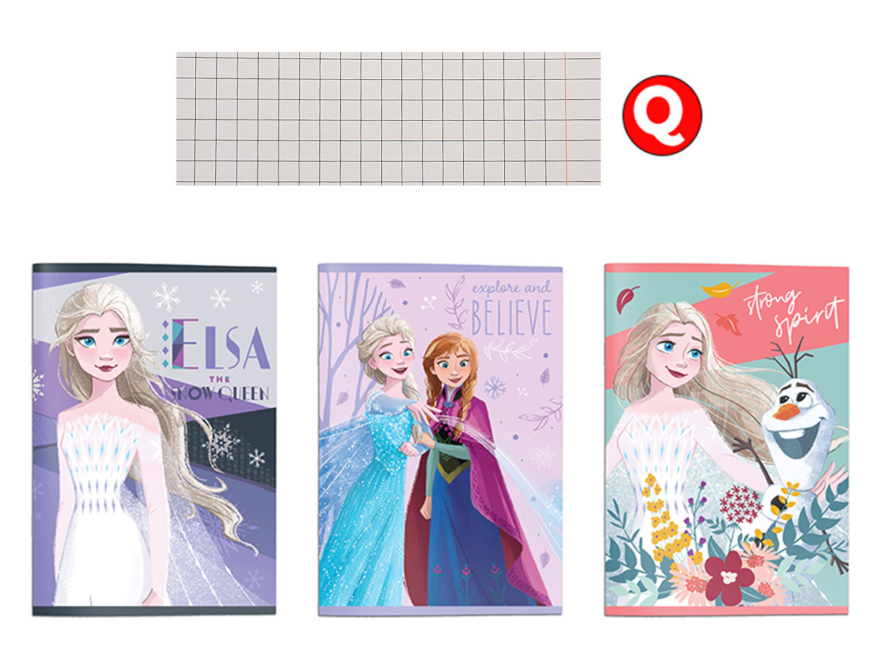 FROZEN MAXI QUADERNO Q 12PZ 564586Q