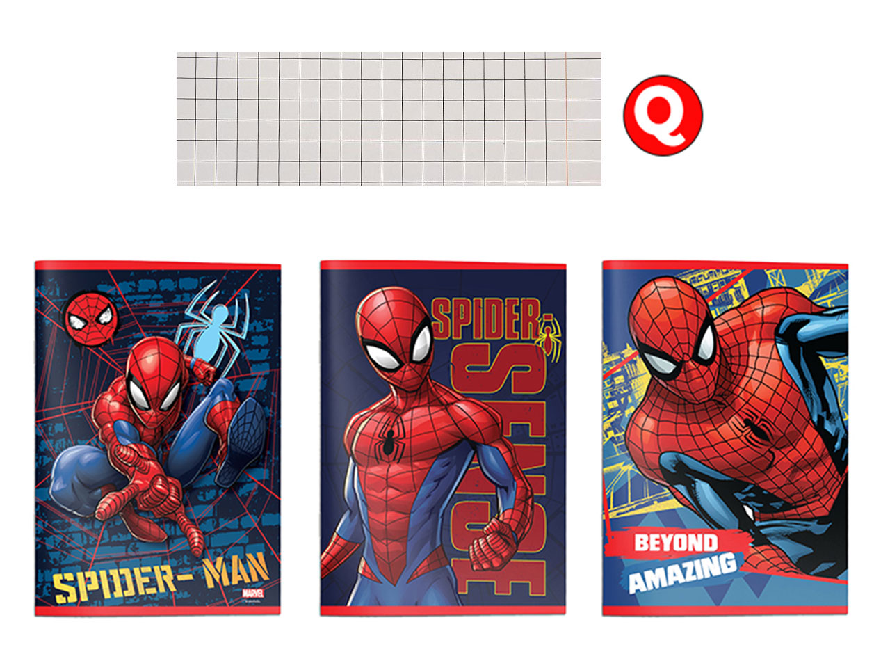 SPIDERMAN MAXI QUADERNO Q 12PZ 508445Q