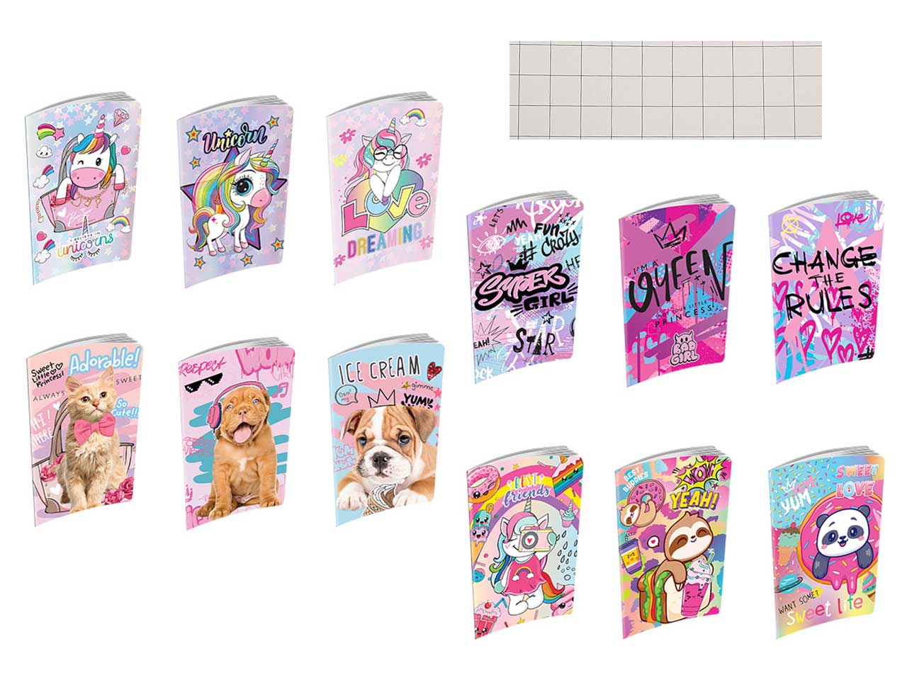 QUADERNO MAXI ACTIVE 10M GIRL10PZ 63598