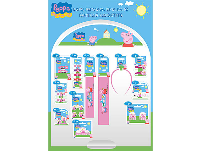 PEPPA PIG FERMAGLI 0482064