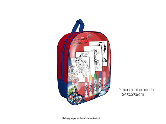 AVENGERS ZAINO TRASP.C/ACC.AV0784 AVENGERS ZAINO TRASP.C/ACC.AV0784