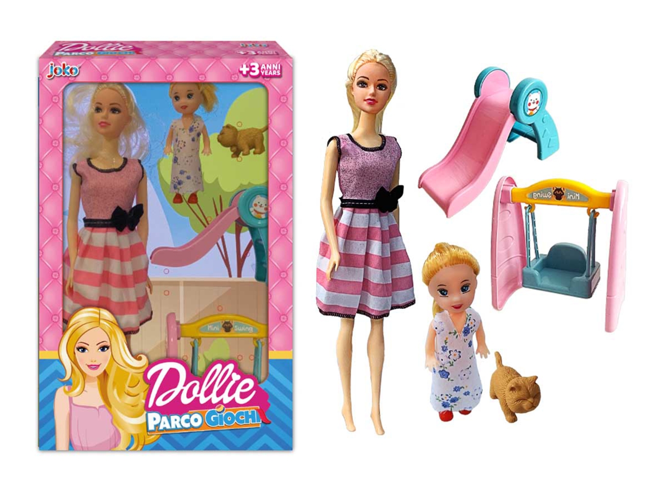 BAMBOLA CON ACCESSORI TOY0662