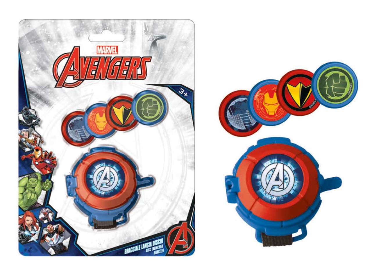 BRACCIALE LANCIA DISCHI AVENGERS AV0964