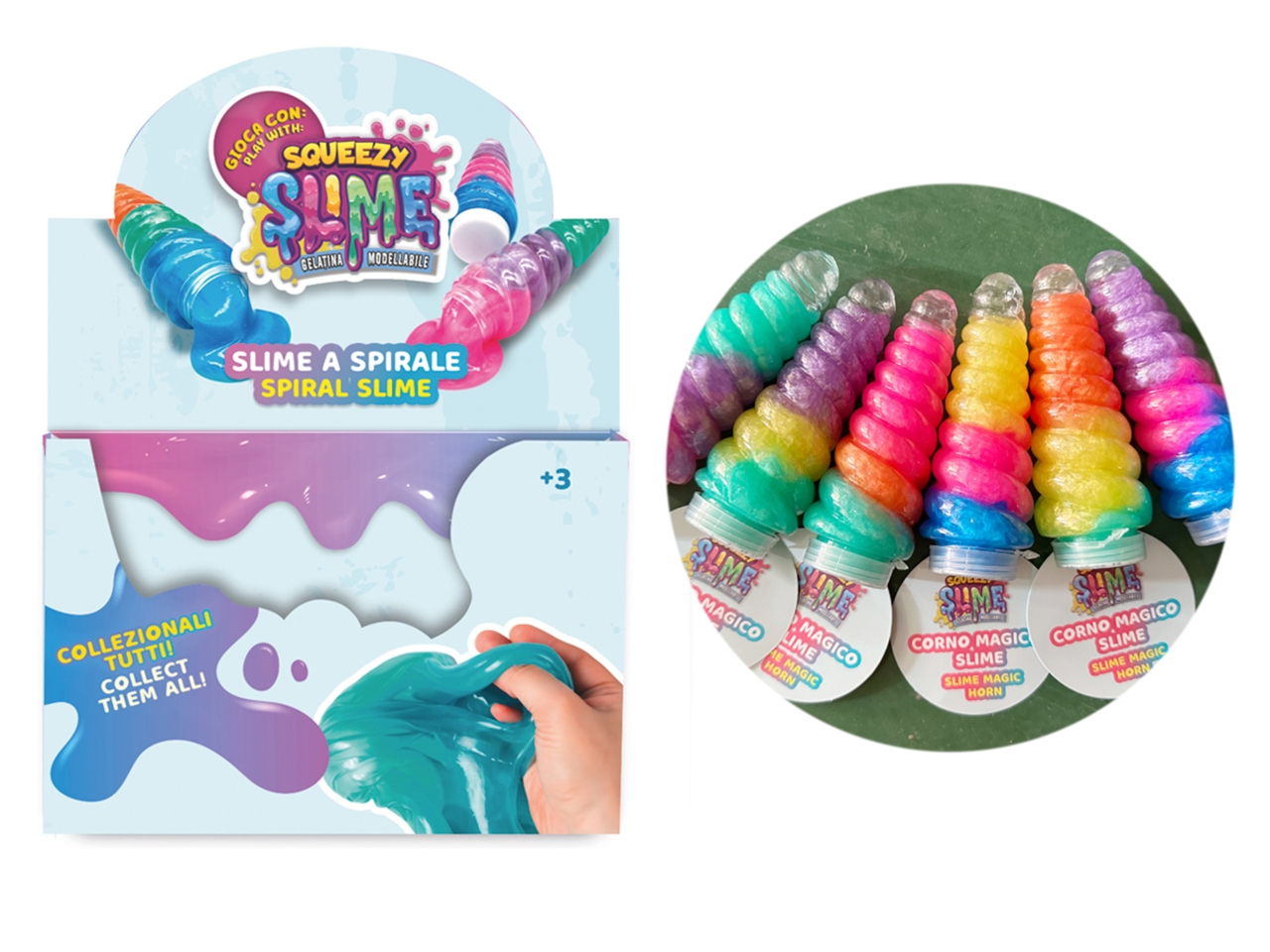 SLIME IN CONTENITORE SPIRALE DMT0006