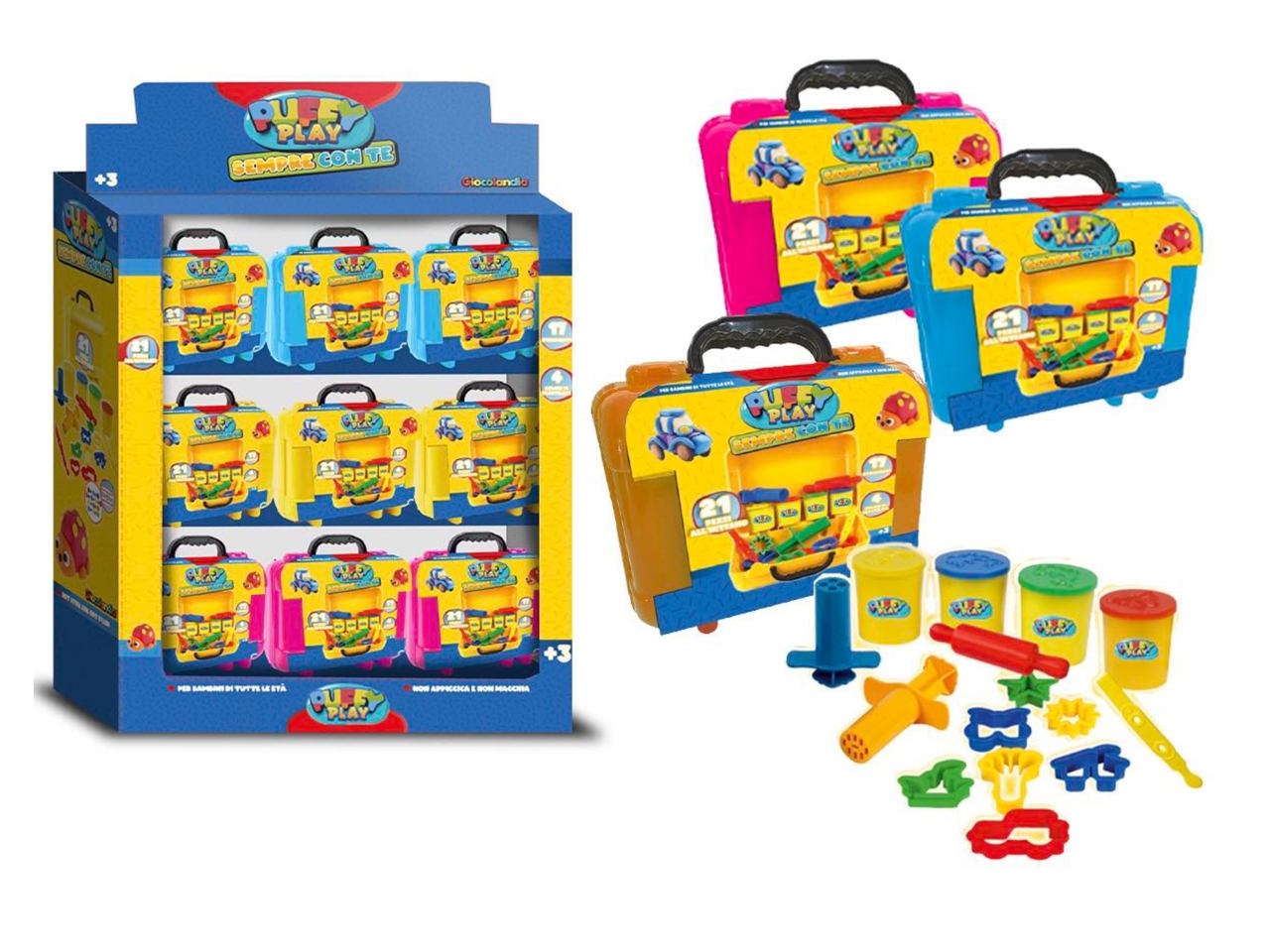 PLASTILINA VALIGETTA PLASTICA GL0089 PLASTILINA VALIGETTA PLASTICA GL0089