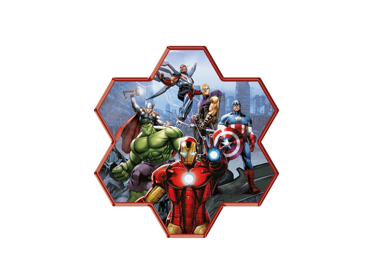 AVENGERS SET COLORI SAGOMATA AV0830
