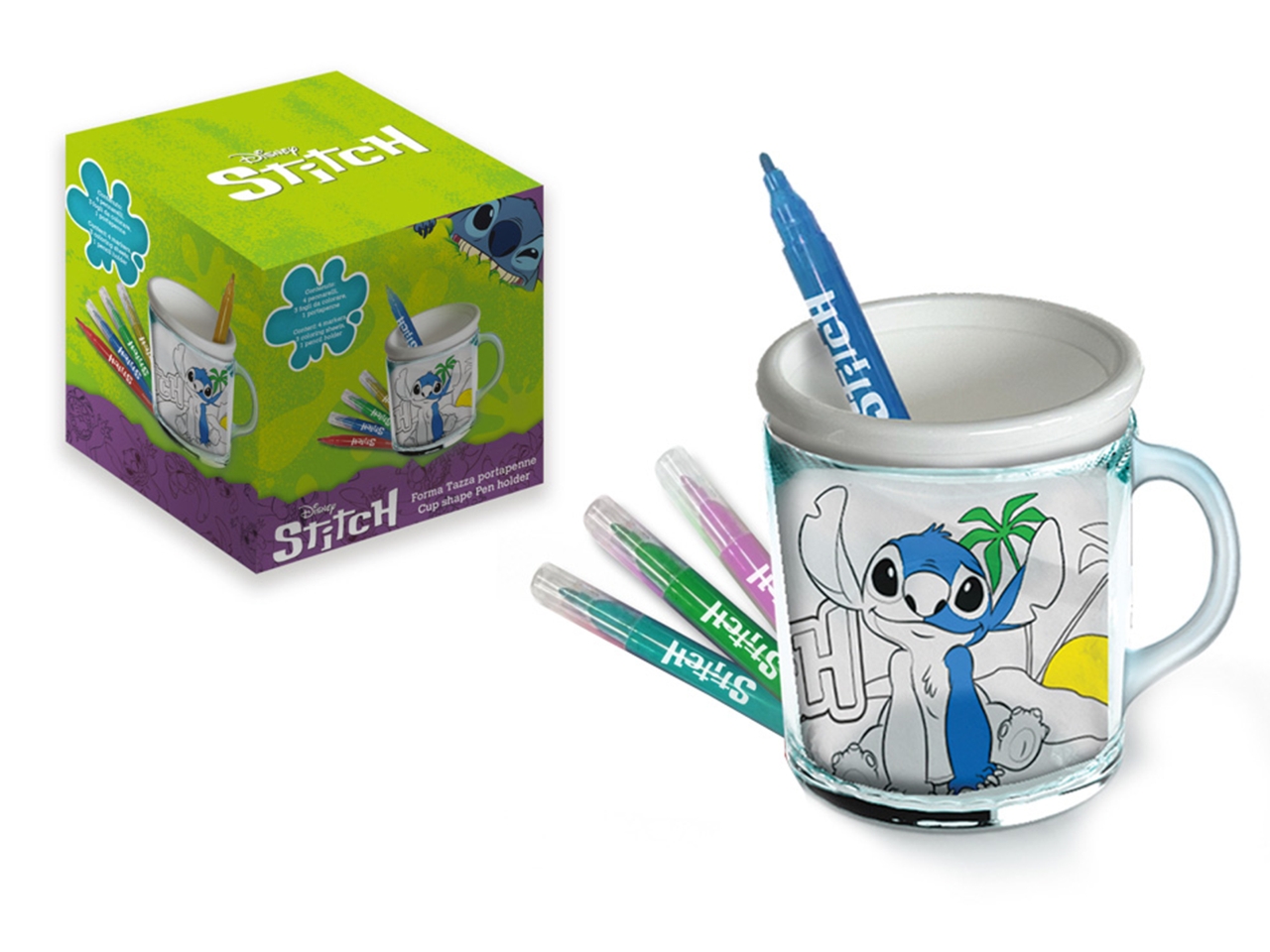 COLOURING HOLDER DI STITCH LST0911
