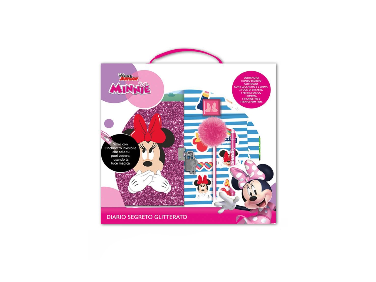 MINNIE DIARIO SEGRETO GLITTERA. MIN0824