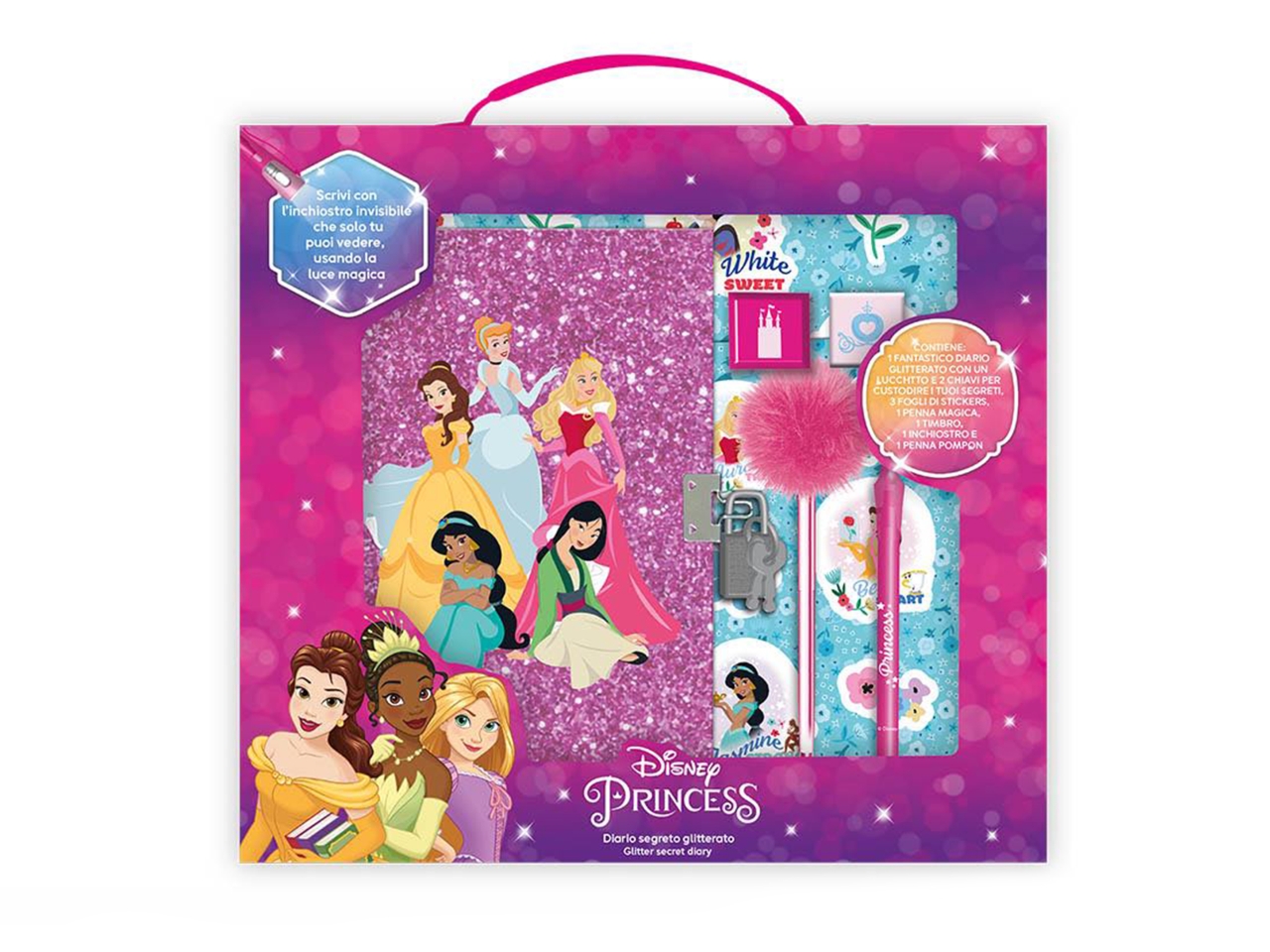 PRINCIPESSE DIARIO GLITTERATO PR0824