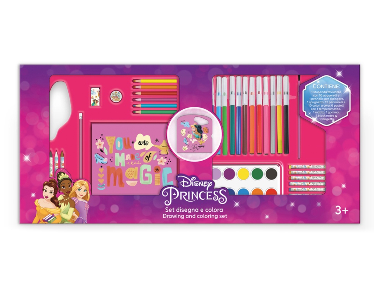 PRINCIPESSE KIT DISEGNA E COLORA  PR086