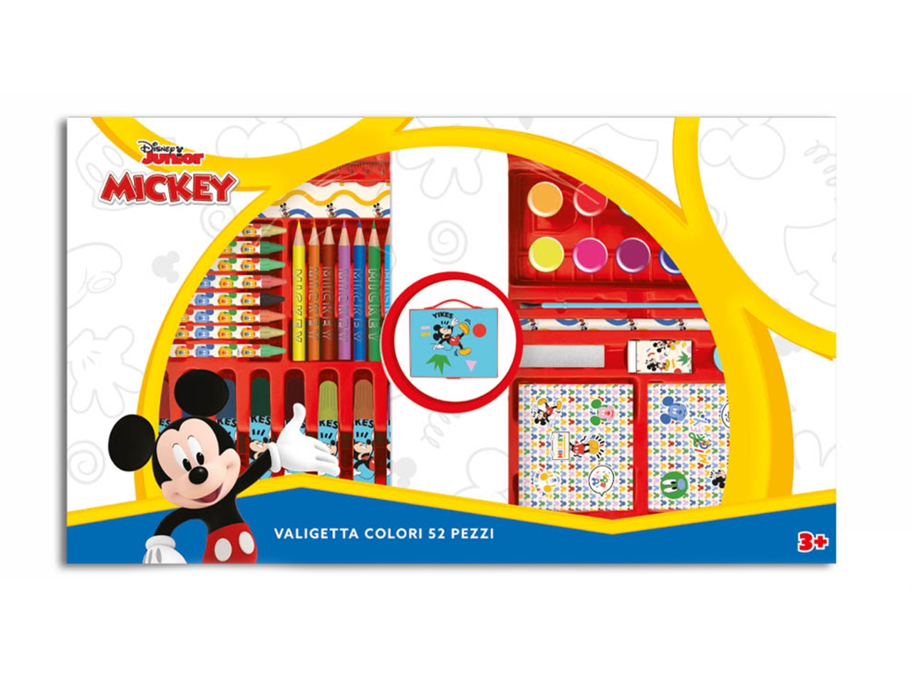 MICKEY VALIGETTA COLORI 52PZ  MIC0826