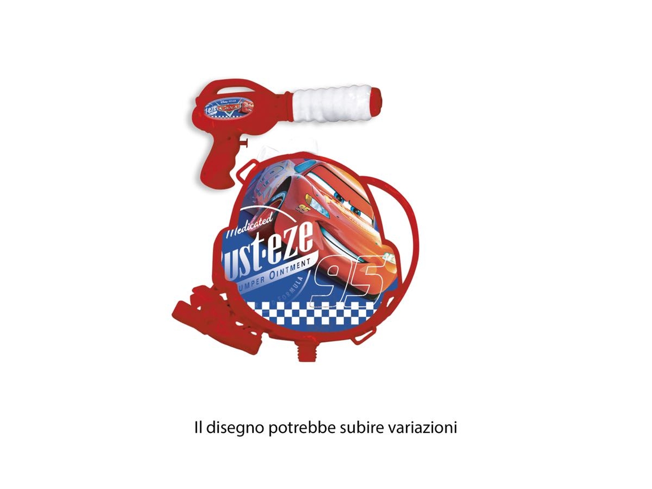 PISTOLA AD ACQUA C/ZAIN.1200ML 21546