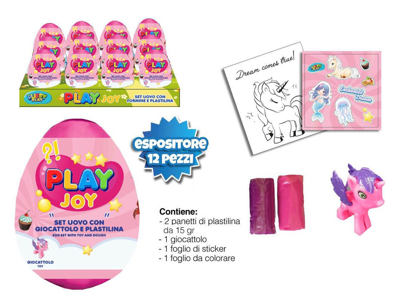 UOVO PLAST.E GIOCO BIMBA 8,5CM GL0080