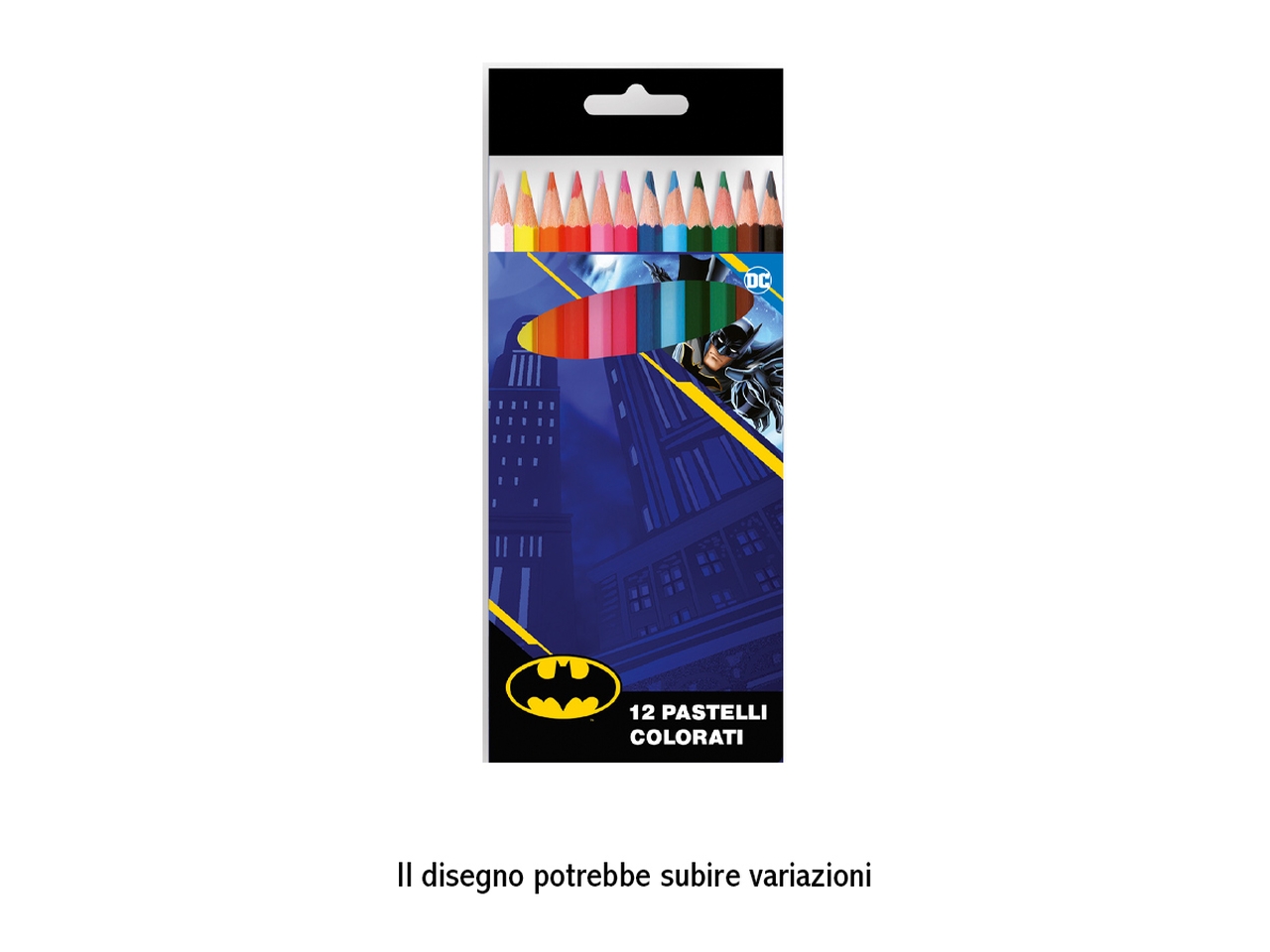 BATMAN COLORI A MATITA 12 PZ BA0883