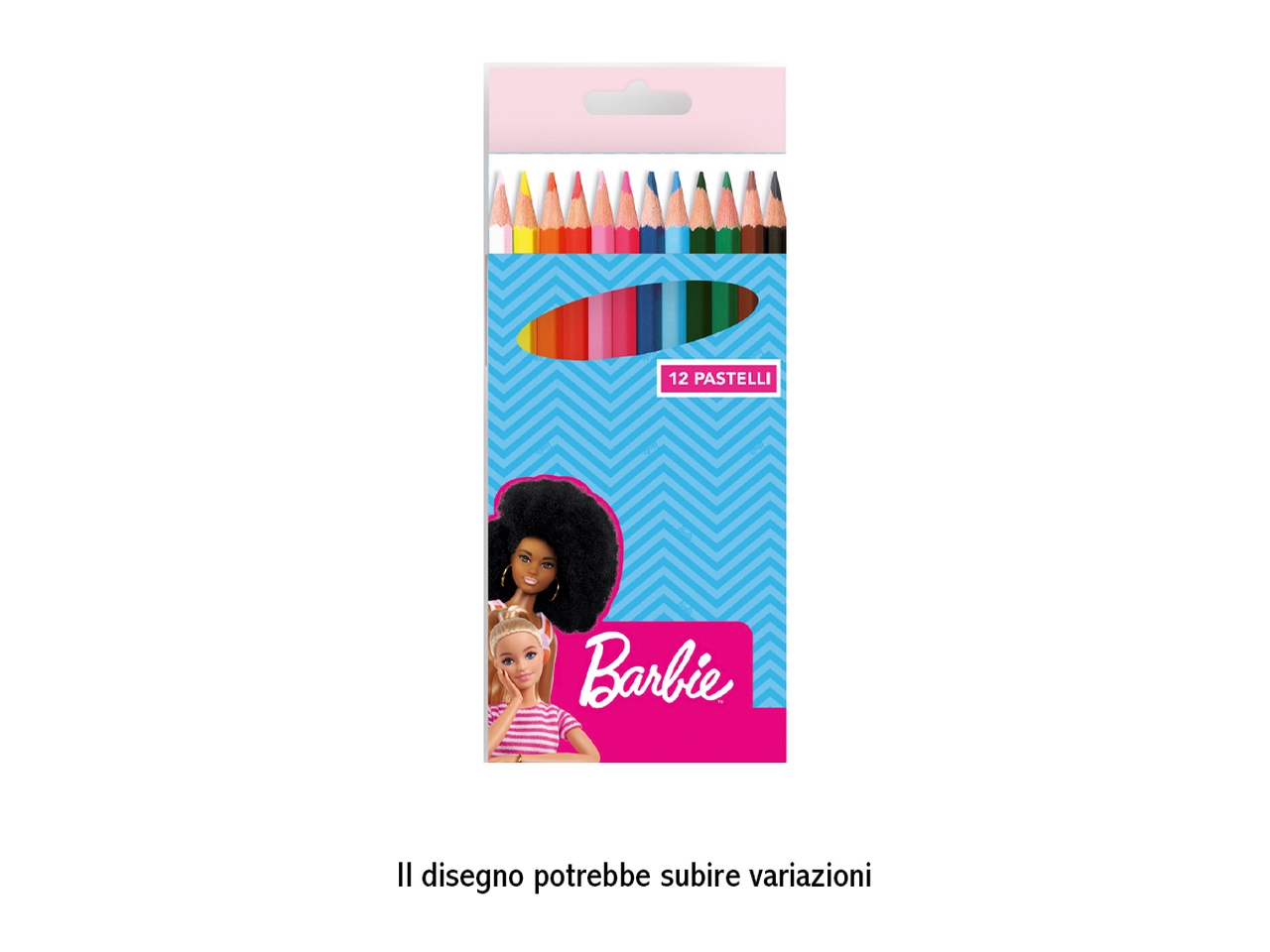 BARBIE COLORI A MATITA 12 PZ BR0883