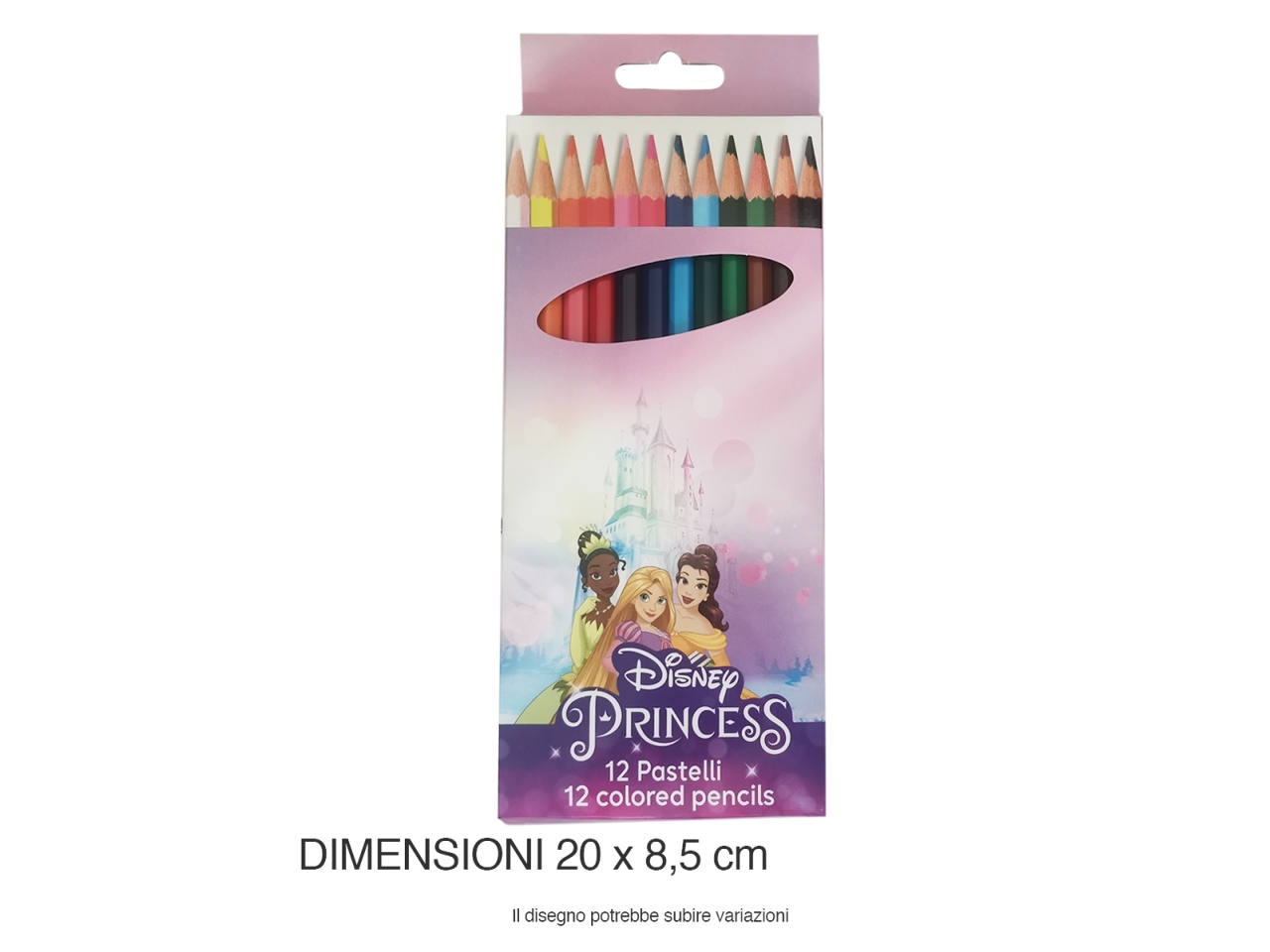 PRINCESS COLORI A MATITA 12 PZ PR0883
