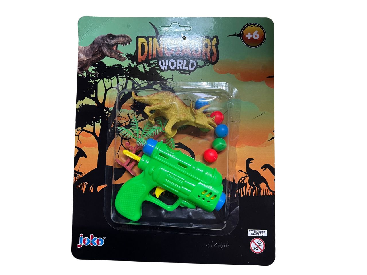 PISTOLA CON DINOSAURO TOY0968