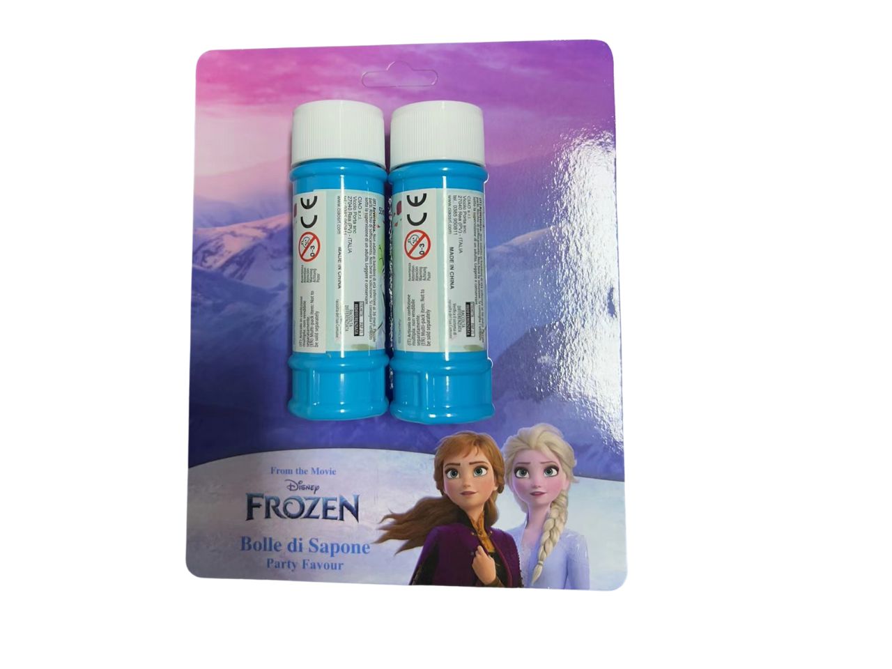BOLLE DI SAPONE 60ML 2 PZ 20981