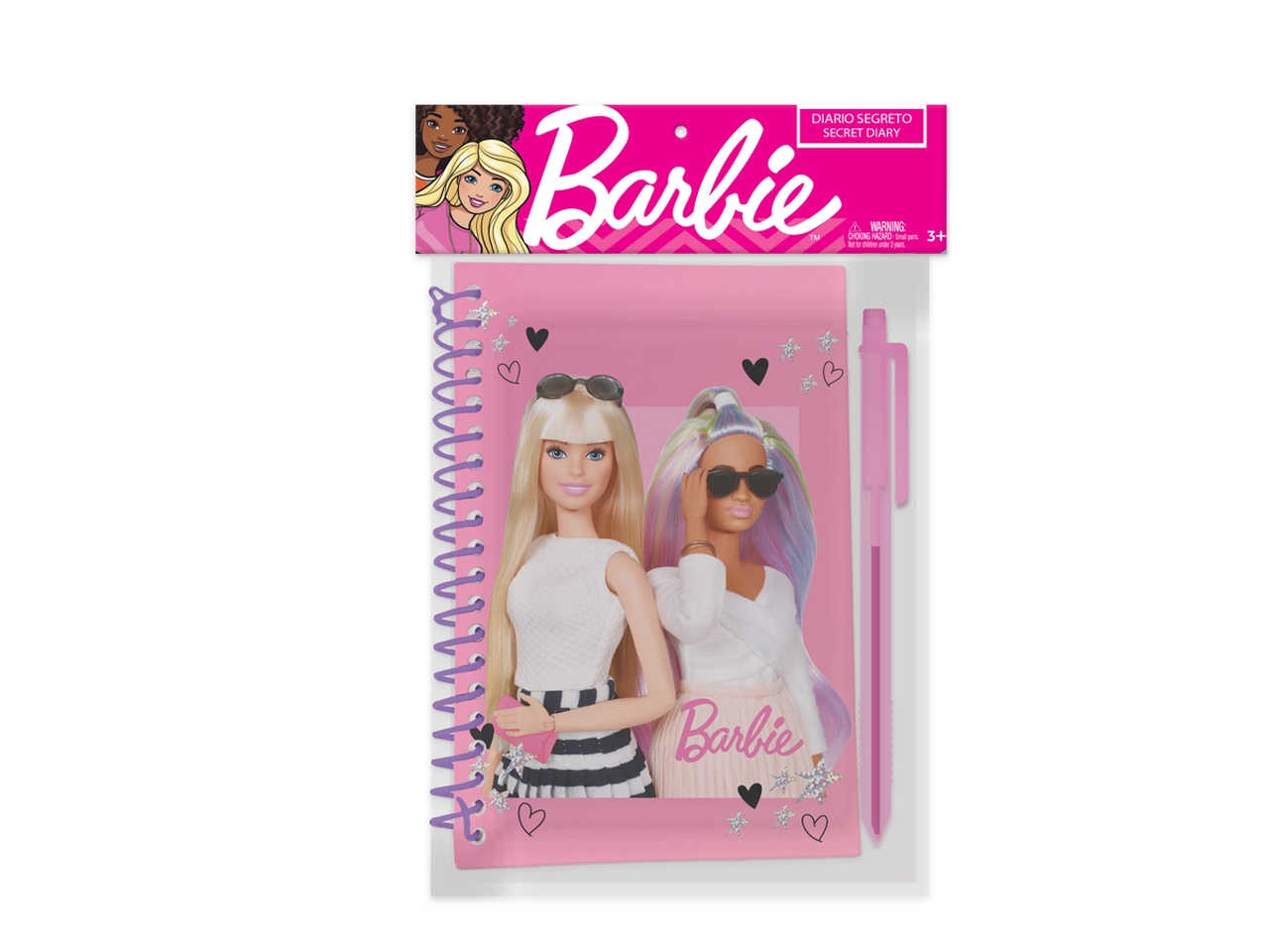 BARBIE AGENDA 14X11 CM CON PENNA BR0951