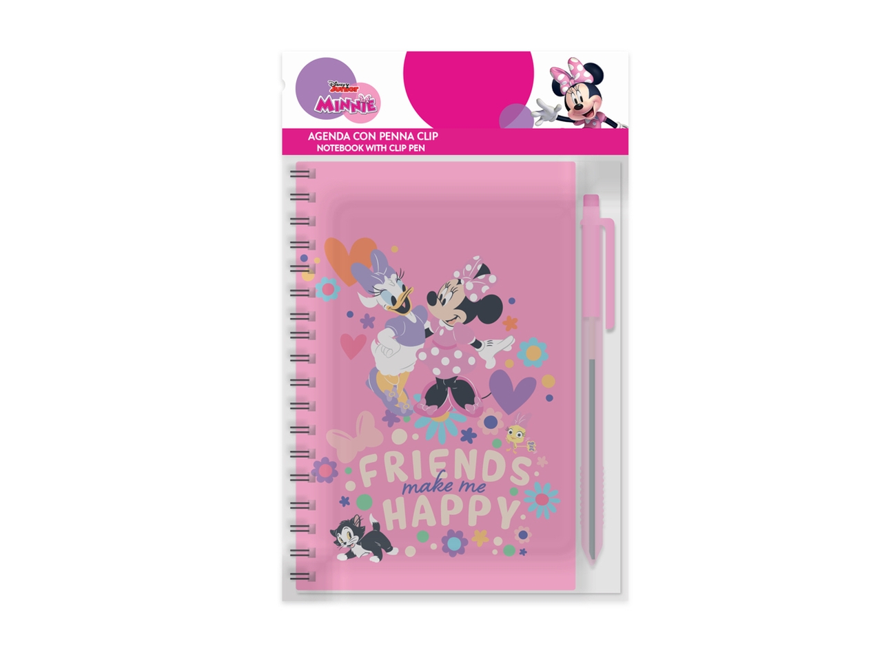 MINNIE AGENDA 14X11CM CON PENNA MIN0951
