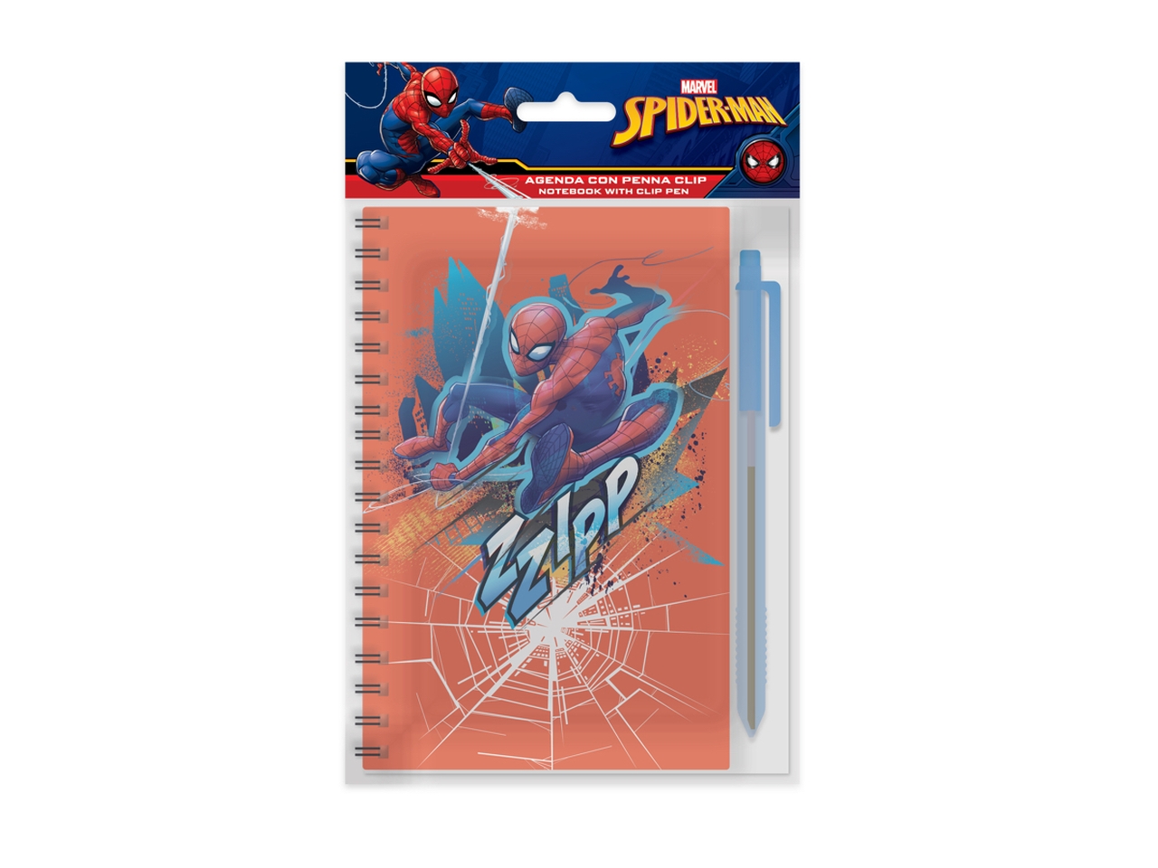 SPIDERMAN AGENDA 14X11 CON PENNA SP0951