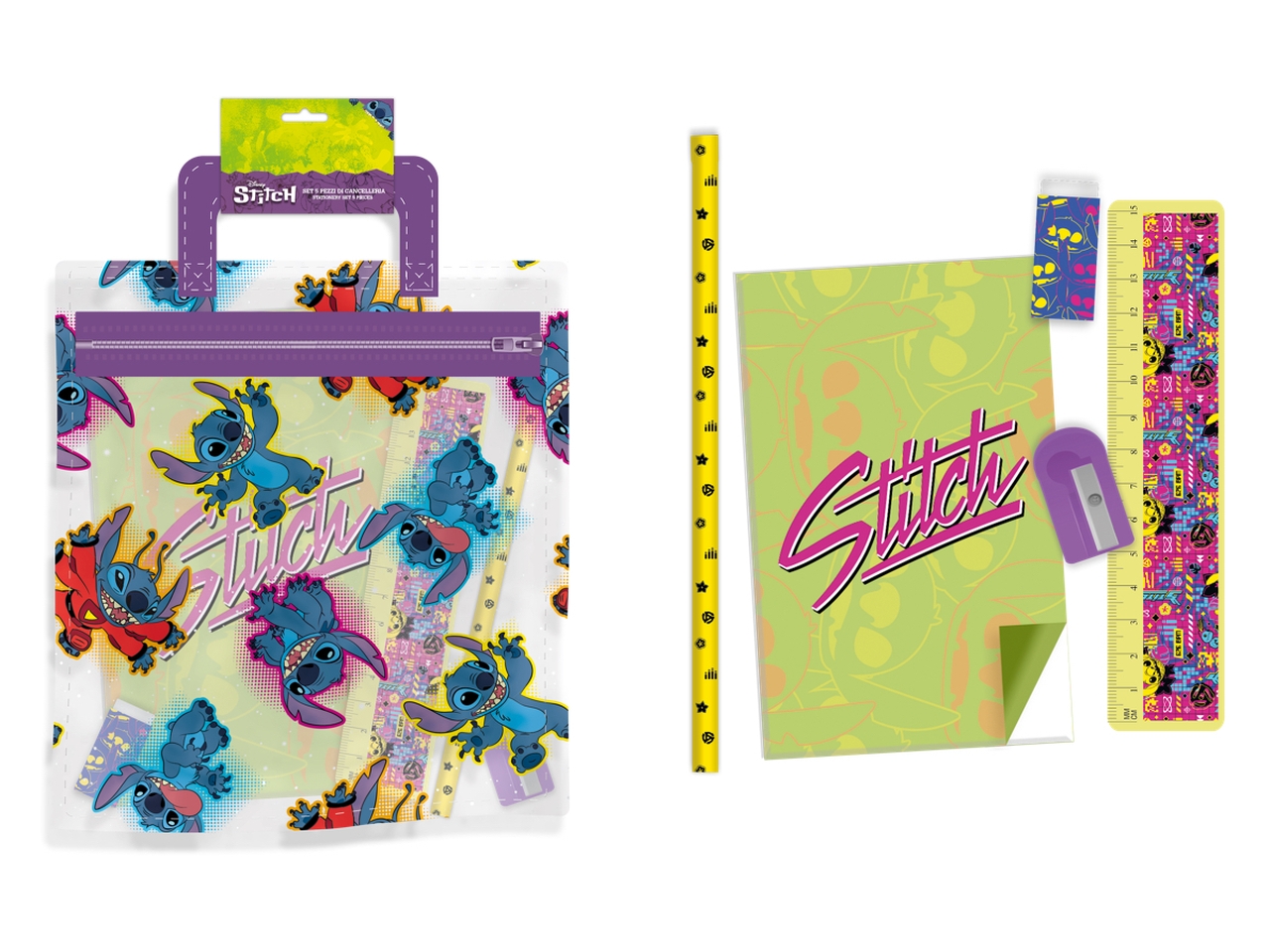 STITCH SET CANCELLERIA LST0952