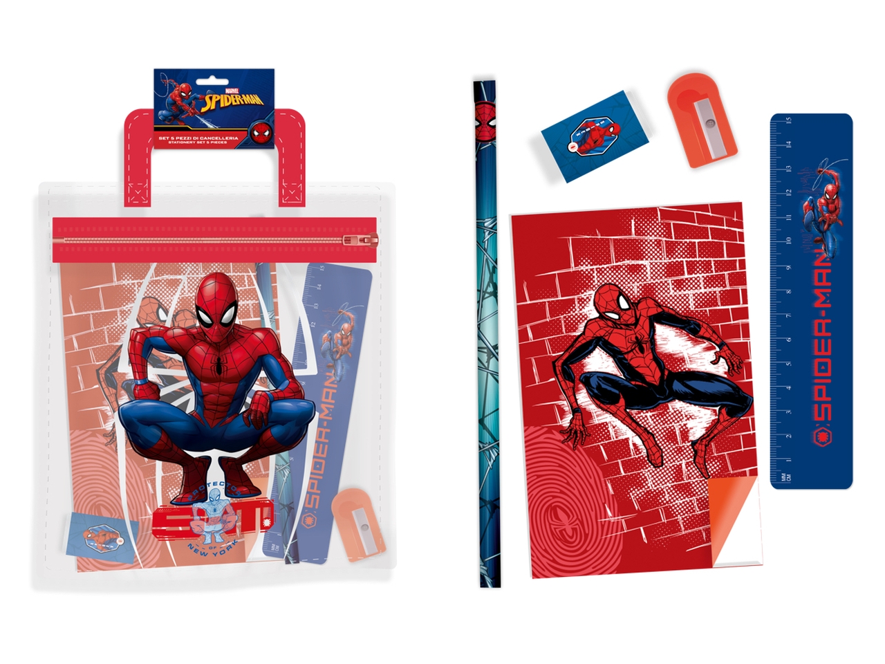 SPIDERMAN SET CANCELLERIA SP0952