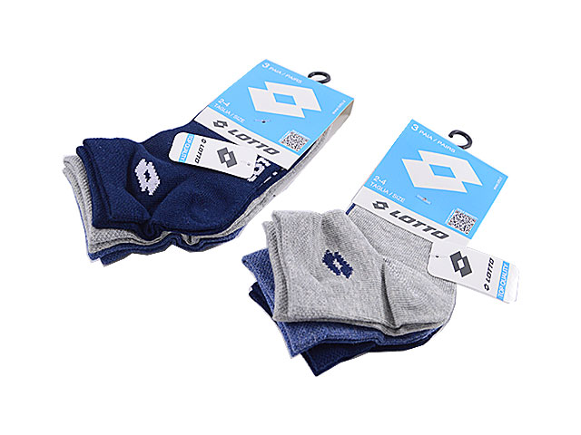 LOTTO CALZA CORTA 3pz TG.2-4 ANNI BR86 LOTTO CALZA CORTA 3pz TG.2-4 ANNI BR86