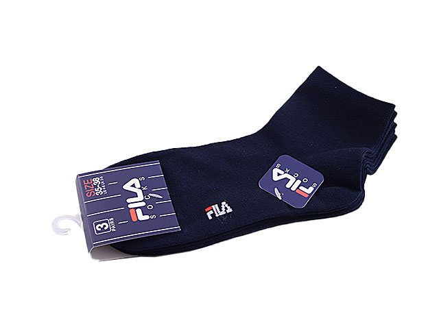 FILA CALZA 35-38 BLU 3pz 12-012