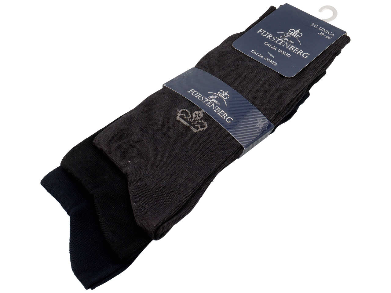 TRIS CALZA CORTA IN COTONE TINTA UNITA TRIS CALZA CORTA IN COTONE TINTA UNITA