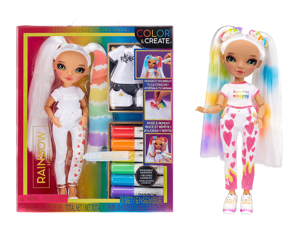 RAINBOW HIGH COLOR  CREATE F 500407EUC