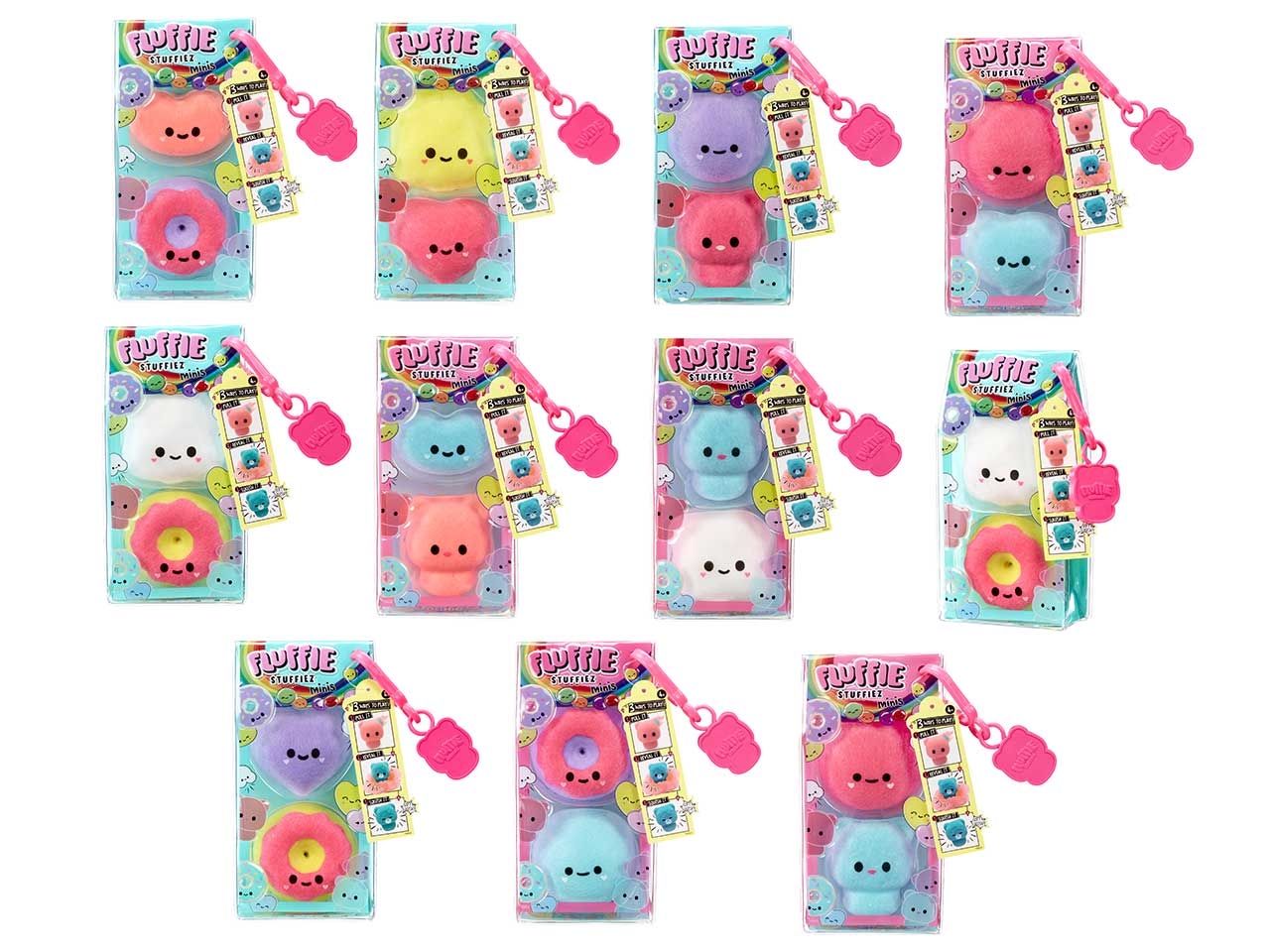FLUFFIE STUFFIEZ MINI ASS. 594468EUC