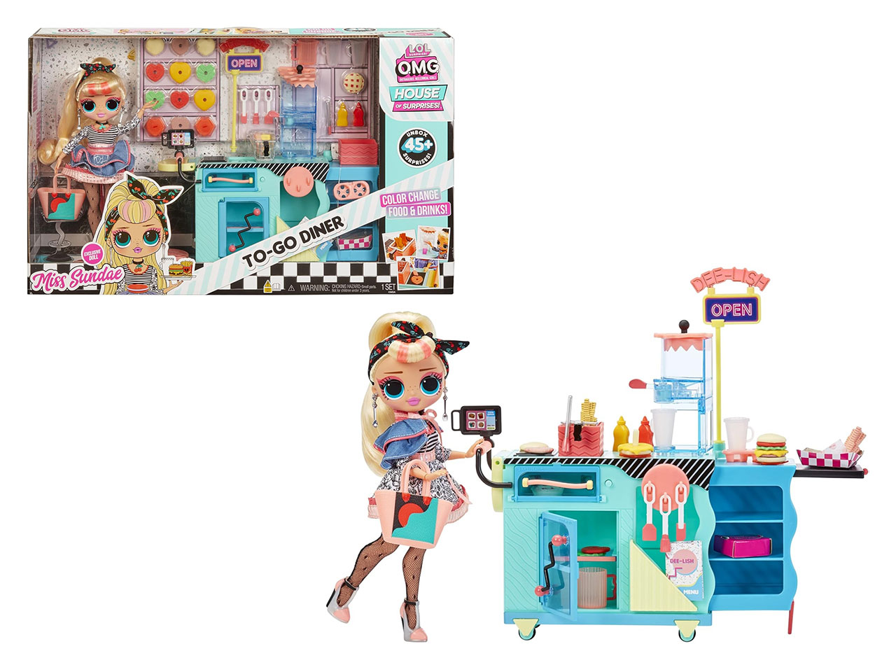 L.O.L. SURPRISE TO-GO DINER 119449-EUCF