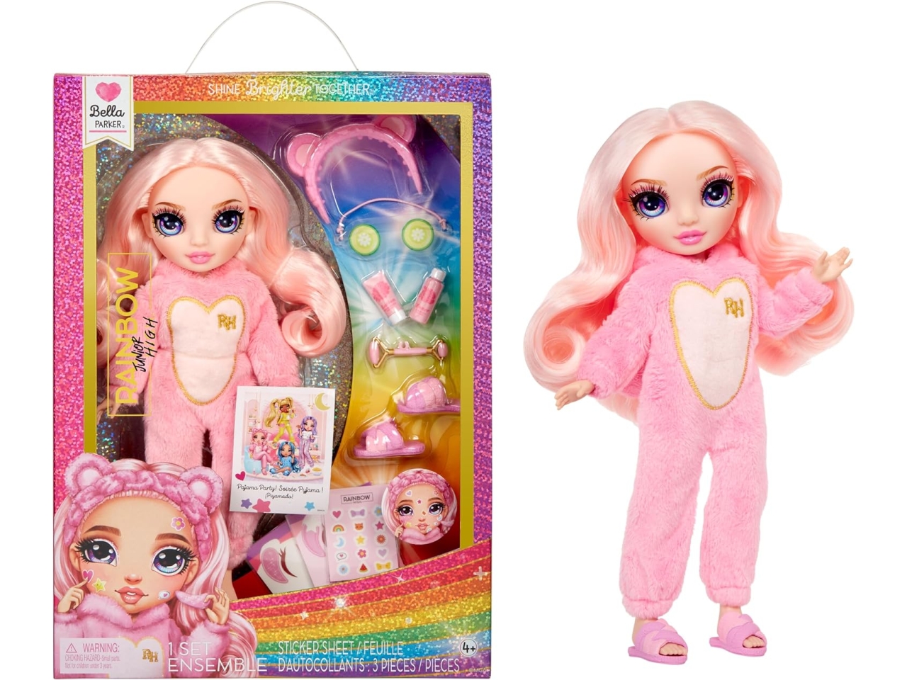 JUNIOR HI.PJ PARTY BELLA ROSA 503675EUC