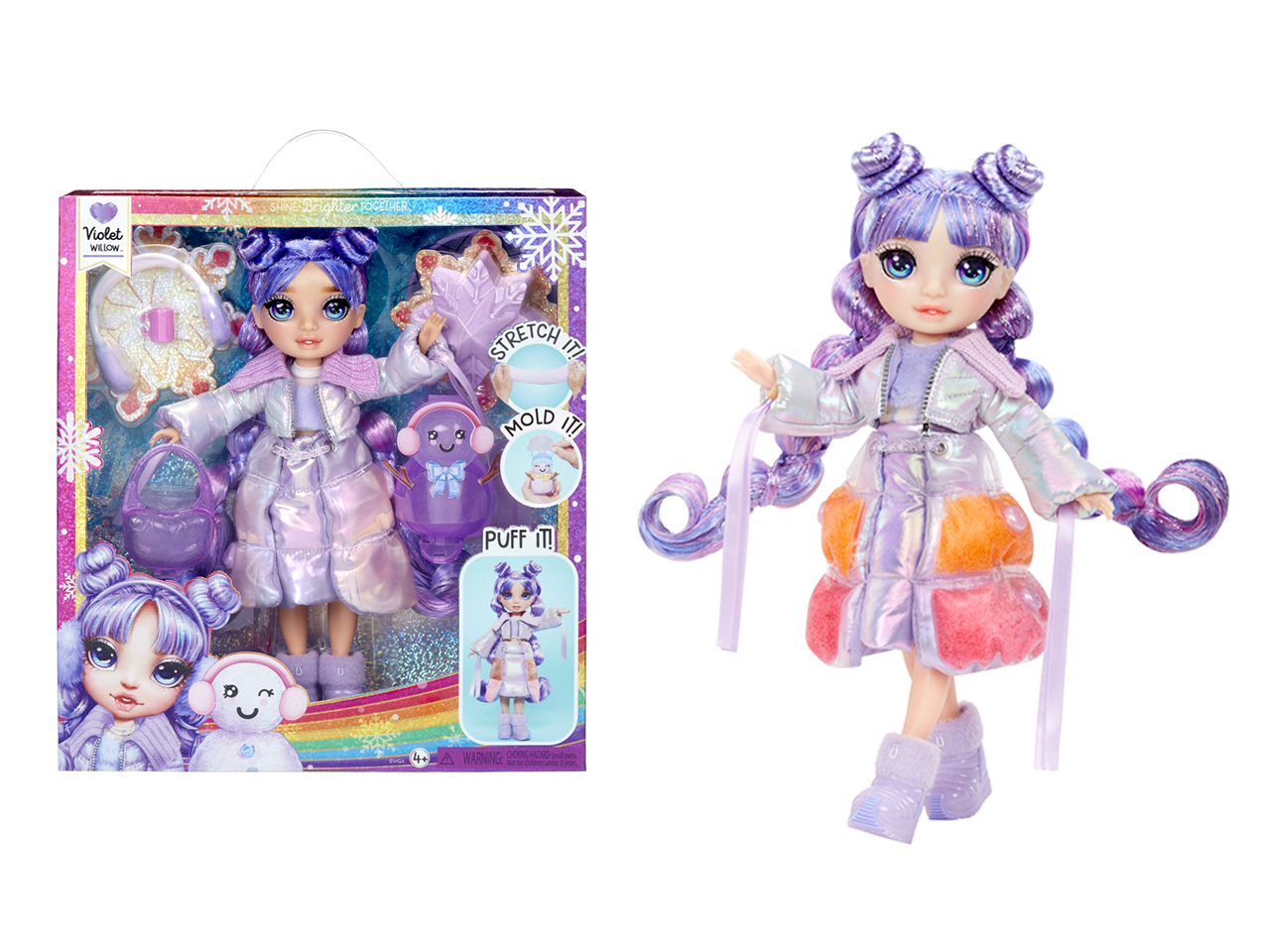 RAINBOW HIGH WINTERW.DOLL VIOLET 120865