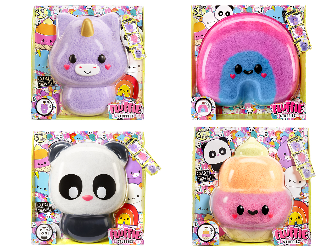 FLUFFIE STUFFIEZ LARGE PLUSH 593454