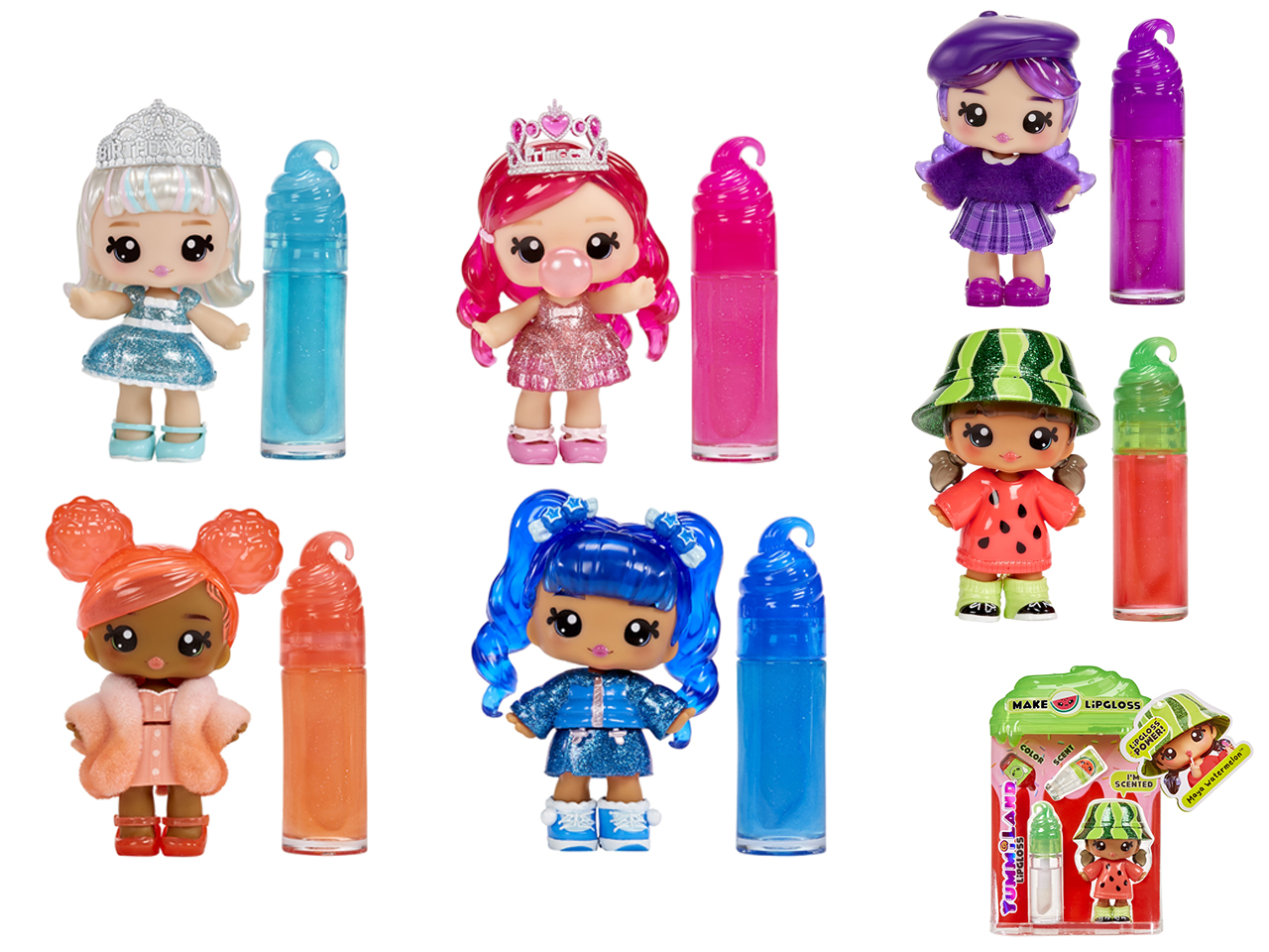 YUMMILAND LIPGLOSS DOLL CHARA. 120698