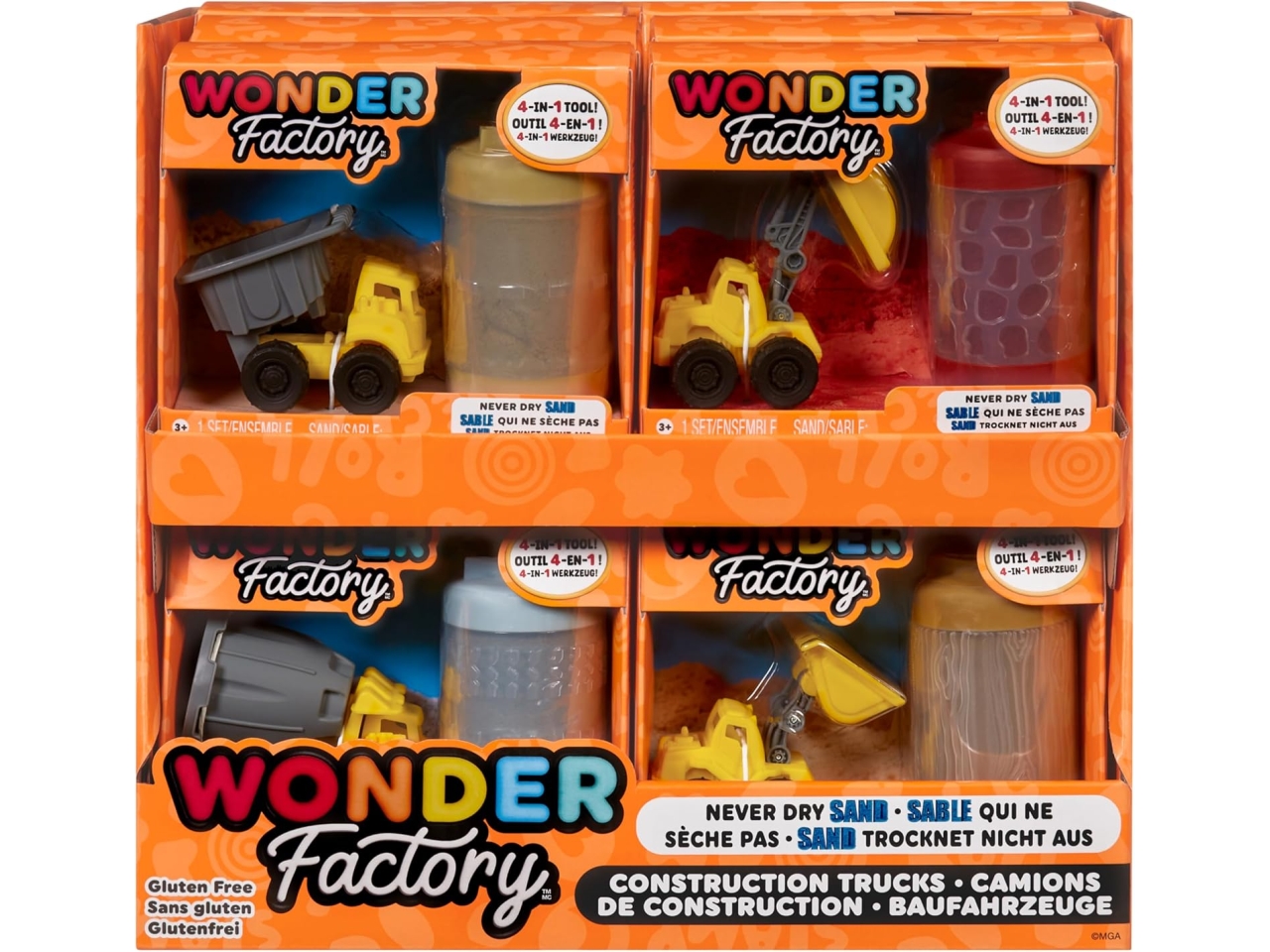 WONDER F.NEVER DRY SAND CONSTR. 595168