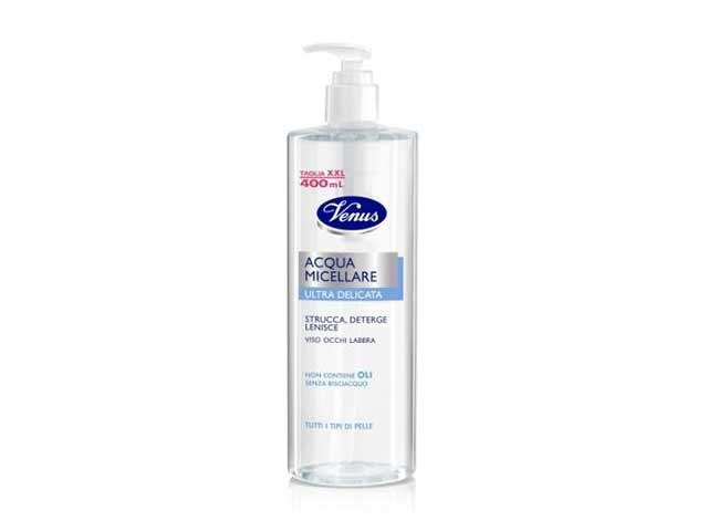 VENUS ACQUA MICELLARE ULTRA DEL.400ML$