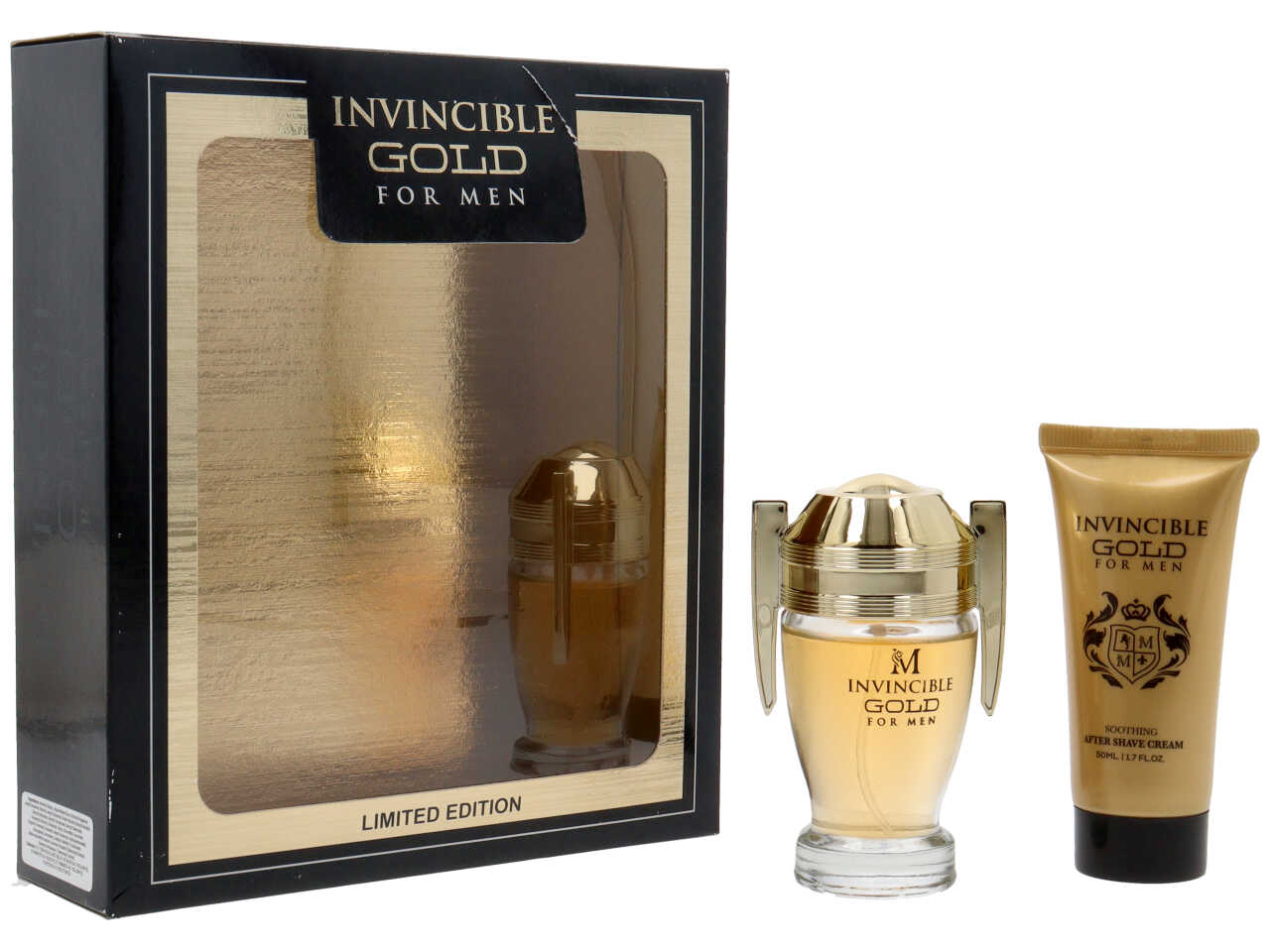 MIRAGE INVINCIBLE GOLD FOR MEN SET REG