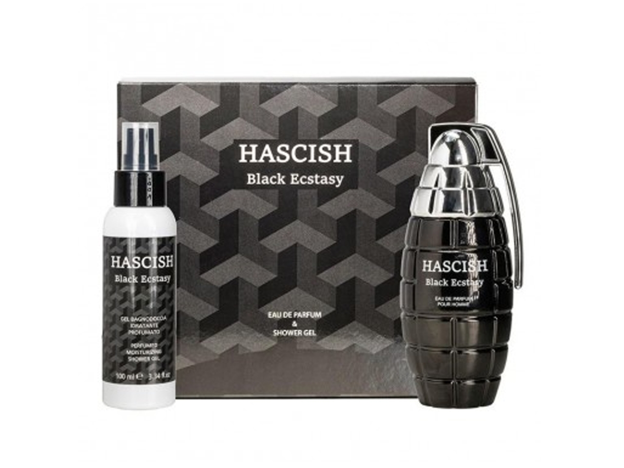 HASCISH BLACK ECSTASY EDP 100ML+S.GEL 100ML
