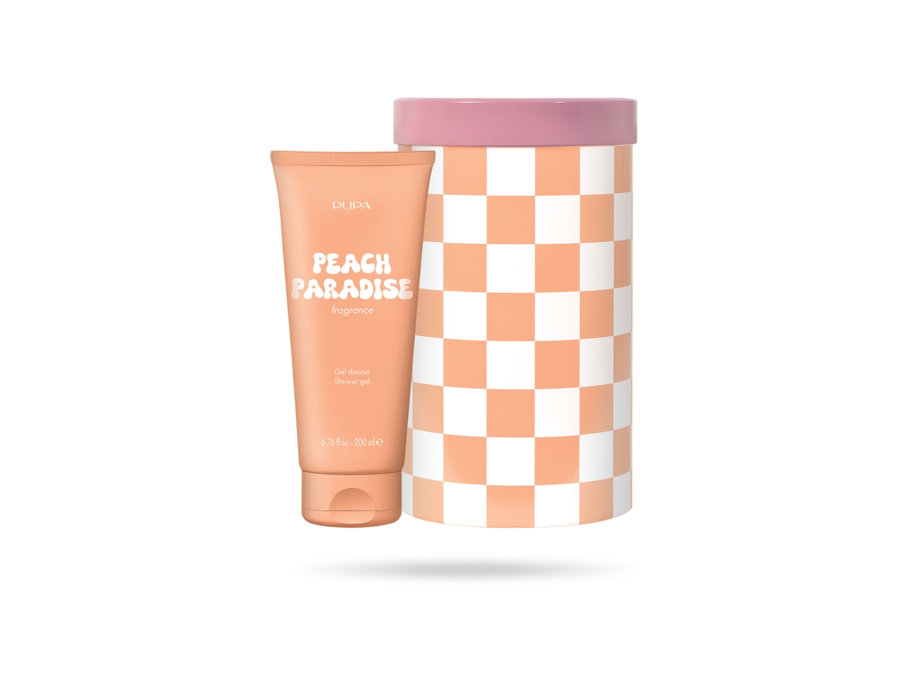 PUPA HAPPYBOX LATTE DOCCIA 200ML PEACH